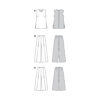Burda Style Schnittmuster Nr. 5793 - Kombination - Top und weite Hose – Bild 8