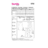 Burda Style Schnittmuster Nr. 5793 - Kombination - Top und weite Hose – Bild 9