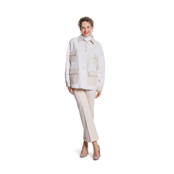 Burda Style Schnittmuster Nr. 5794 - Mantel und Jacke - aufgesetzte Taschen – Bild 4