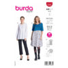 Burda Style Schnittmuster Nr. 5795 - Kleid und Tunika - luftig - locker - lässig