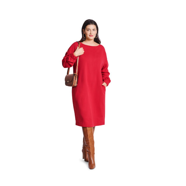 Burda Easy Schnittmuster Nr. 5796 - Kleid und Shirt - weiter Hals - große Größen – Bild 2
