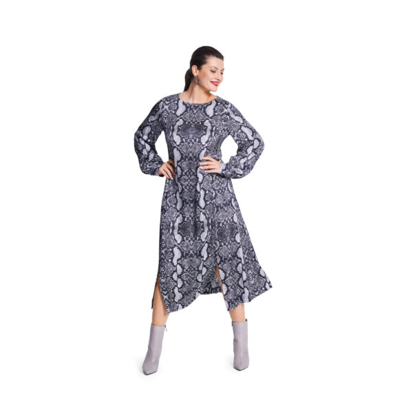 Burda Style Schnittmuster Nr. 5797 - Kleid - schwingender Rock - große Größen – Bild 2