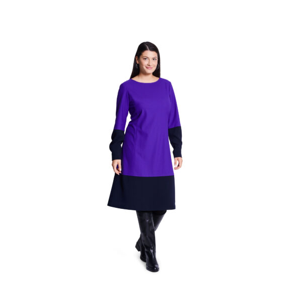 Burda Style Schnittmuster Nr. 5797 - Kleid - schwingender Rock - große Größen – Bild 4
