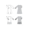 Burda Style Schnittmuster Nr. 5797 - Kleid - schwingender Rock - große Größen – Bild 7