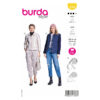 Burda Style Schnittmuster Nr. 5799 - Jacke - trendig - lässig - 2 Varianten