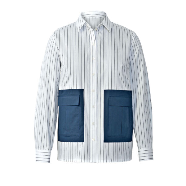 Burda Style Schnittmuster Nr. 5800 - Bluse - Longshirt - Tunika - Cargo-Taschen – Bild 6