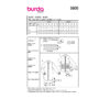 Burda Style Schnittmuster Nr. 5800 - Bluse - Longshirt - Tunika - Cargo-Taschen – Bild 9