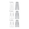 Burda Style Schnittmuster Nr. 5801 - Hose - Gummibund - 3 Varianten – Bild 8
