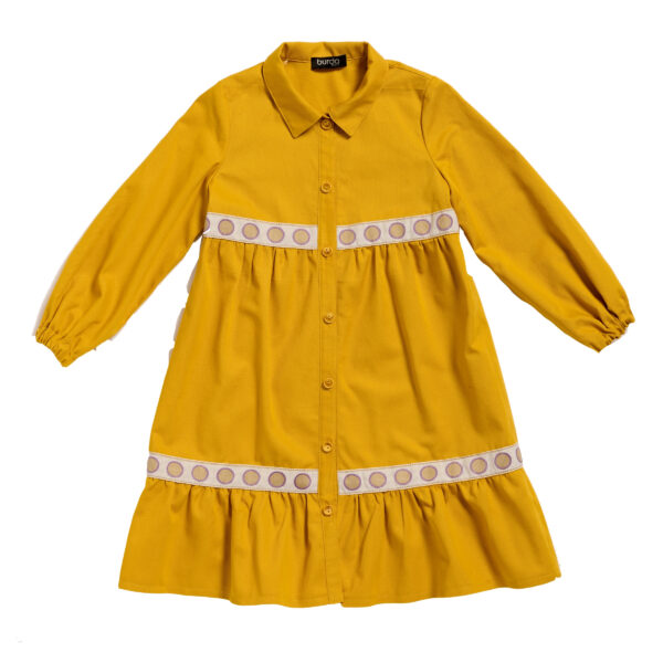 Burda Kids Schnittmuster Nr. 9217 - Kleid - schwungvoll - leicht – Bild 3