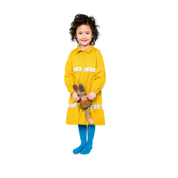 Burda Kids Schnittmuster Nr. 9217 - Kleid - schwungvoll - leicht – Bild 2