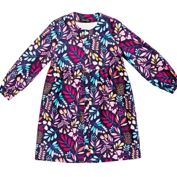 Burda Kids Schnittmuster Nr. 9217 - Kleid - schwungvoll - leicht – Bild 5