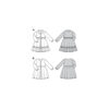 Burda Kids Schnittmuster Nr. 9217 - Kleid - schwungvoll - leicht – Bild 7