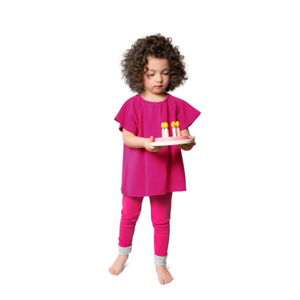 Burda Kids Schnittmuster Nr. 9218 - Kombination - Nachtwäsche für Mädchen – Bild 4