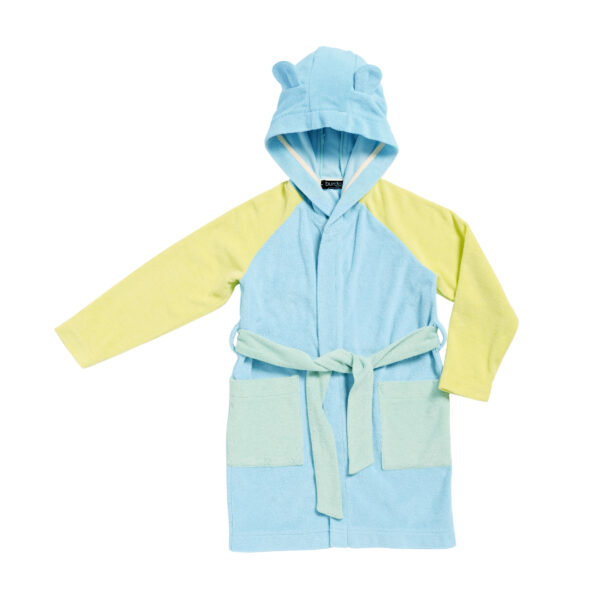 Burda Kids Schnittmuster Nr. 9219 - Bademantel - mit Kapuze und Bindegürtel – Bild 3