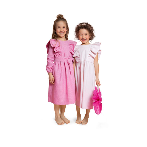 Burda Kids Schnittmuster Nr. 9220 - Kleid - Festkleid - elegant - 2 Varianten – Bild 2