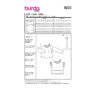 Burda Kids Schnittmuster Nr. 9223 - Shirt - T-Shirt - Sweatshirt - 2 Varianten – Bild 5