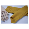 Senffarbene Armstulpen - Walkloden -  mit Biesen - WLK-senf – Bild 4