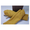 Senffarbene Armstulpen - Walkloden -  mit Biesen - WLK-senf – Bild 3