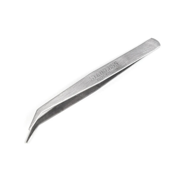 Pinzette aus Metall - gebogen - 15 cm – Bild 2