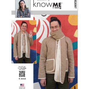 knowME Schnittmuster - ME2097 - Herrenjacke, Steppjacke