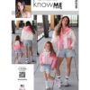 knowME Schnittmuster - ME2099 - Jacke im Partnerlook für Mama und Tochter