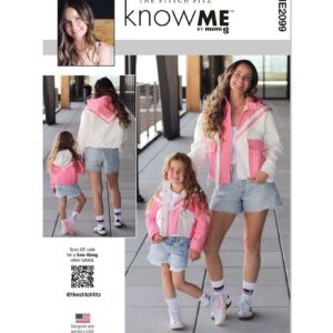 knowME Schnittmuster - ME2099 - Jacke im Partnerlook für Mama und Tochter