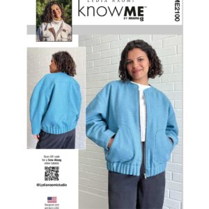 knowME Schnittmuster - ME2100 - lässige Blousonjacke für Damen