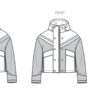 knowME Schnittmuster - ME2099 - Jacke im Partnerlook für Mama und Tochter – Bild 7