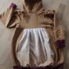 Kleid - Ballonkleid - Mitwachskleid - Kapuzenkleid - Mädchen - Gr. 116 - Sternenhimmel – Bild 2