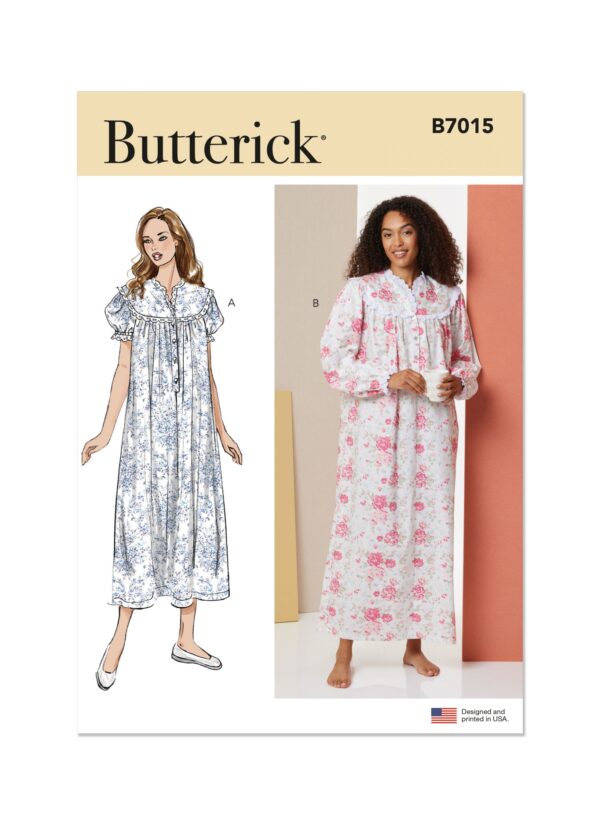 Butterick Schnittmuster - B7015 -  Nachtwäsche Damen