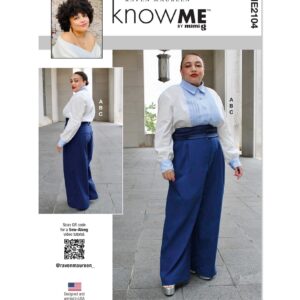 knowME Schnittmuster - ME2104 - lässige Damenhose und Bluse