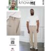 knowME Schnittmuster - ME2106 - Herrenhose, mit Dehnbund