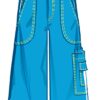 McCalls Schnittmuster M8536 - ausgefallenen Herrenjeans mit weitem Bein – Bild 3