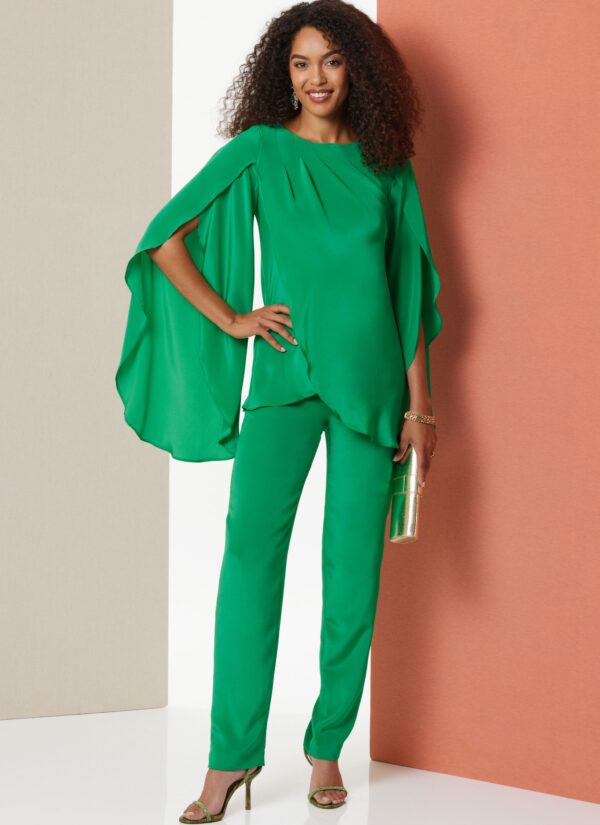 Butterick Schnittmuster - B7009 - ausgefallenen Tunika und Hose für Damen – Bild 4