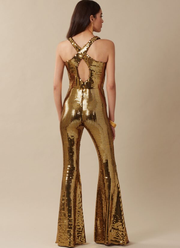McCalls Schnittmuster M8534 - eleganter Träger Catsuit für festliche Gelegenheiten – Bild 5