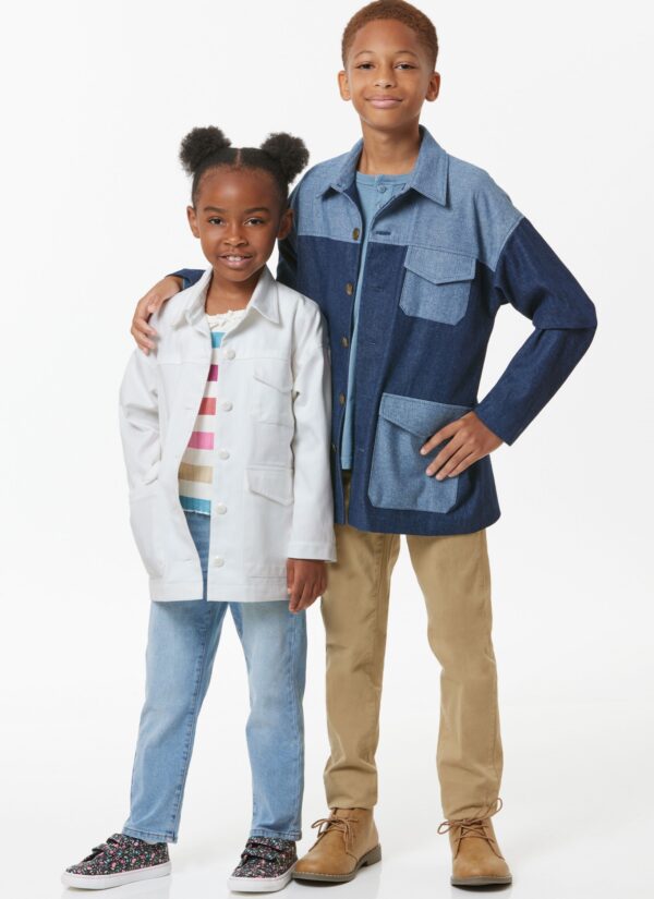 Butterick Schnittmuster - B7016 - Jackensortiment für die ganze Familie – Bild 6