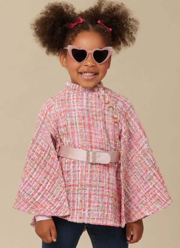 McCalls Schnittmuster M8538 - Poncho - Cape - Überwurf für Kinder – Bild 5