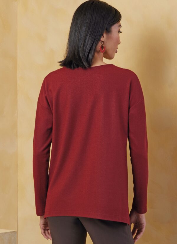 Vogue Schnittmuster V2067 - Damenshirt oder Kapuzenjacke – Bild 6