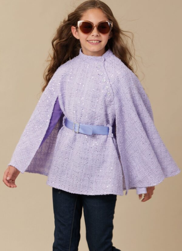 McCalls Schnittmuster M8538 - Poncho - Cape - Überwurf für Kinder – Bild 6