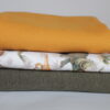 Stoffpaket - Jersey - Kinderbekleidung - Dinoworld - Khaki/ Orange - SPJ 01 – Bild 2