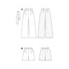 Burda Style Schnittmuster Nr. 5718 - Hose - Marlenehose oder Shorts – Bild 8