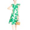 Burda Style Schnittmuster Nr. 5719 - Kleid - schlichter Schnitt - Flügelärmel – Bild 2