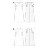 Burda Style Schnittmuster Nr. 5719 - Kleid - schlichter Schnitt - Flügelärmel – Bild 8