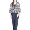 Burda Style Schnittmuster Nr. 5720 - Kimono & Jacke - Morgenmantel - Bindeband – Bild 5