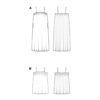 Burda Easy Schnittmuster Nr. 5721 - Kleid & Top - Träger - gesmokter Ausschnitt – Bild 8