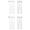 Burda Style Schnittmuster Nr. 5722 - Hose - Bundfaltenhose - Bügelfalten – Bild 8