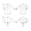 Burda Style Schnittmuster Nr. 5723 - Bluse - Blusenjacke - verdeckte Knopfleiste – Bild 8