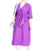 Burda Style Schnittmuster Nr. 5724 - Kleid - Wickeloptik - Wickeleffekt – Bild 2