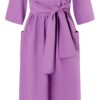 Burda Style Schnittmuster Nr. 5724 - Kleid - Wickeloptik - Wickeleffekt – Bild 3