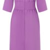 Burda Style Schnittmuster Nr. 5724 - Kleid - Wickeloptik - Wickeleffekt – Bild 4